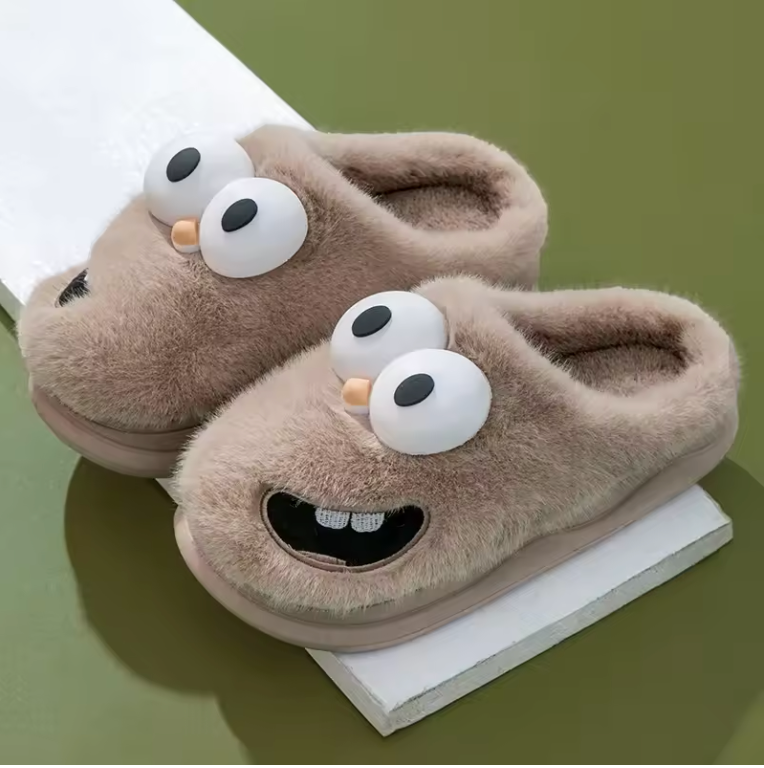 Floppers™ Funny Face – Slippers That Make You Smile