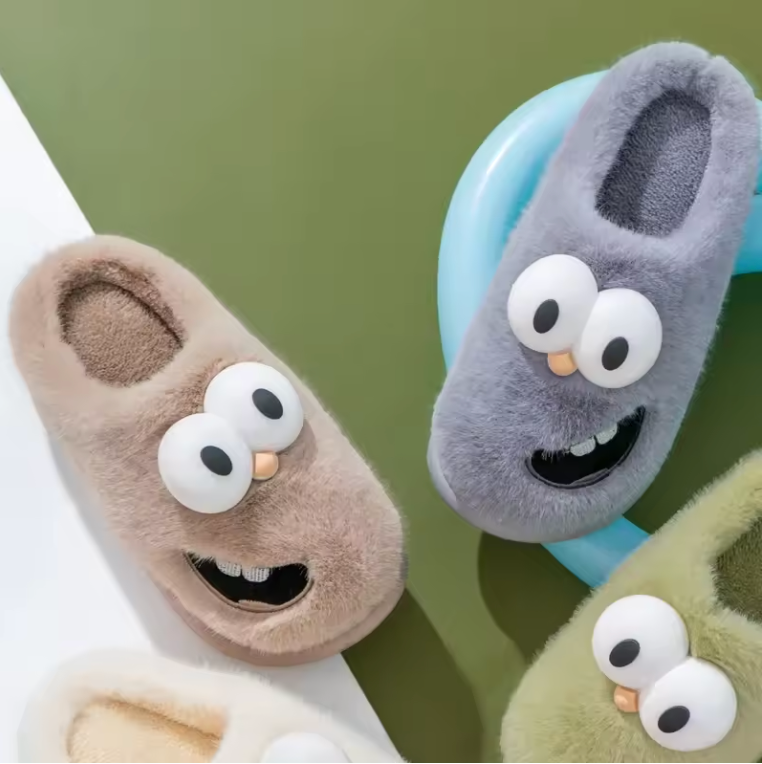 Floppers™ Funny Face – Slippers That Make You Smile