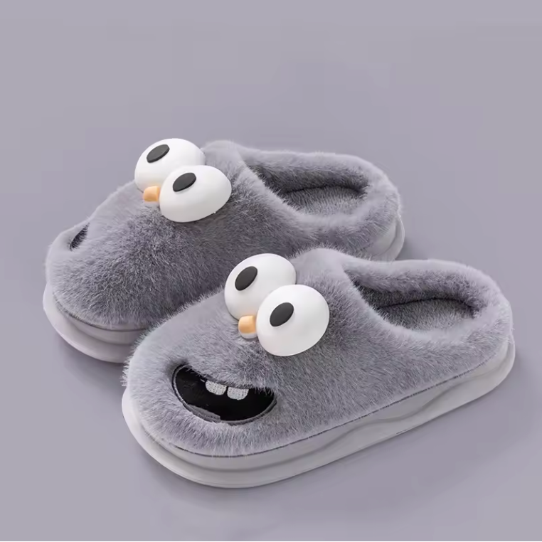 Floppers™ Funny Face – Slippers That Make You Smile