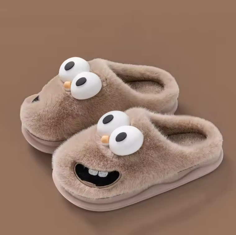 Floppers™ Funny Face – Slippers That Make You Smile