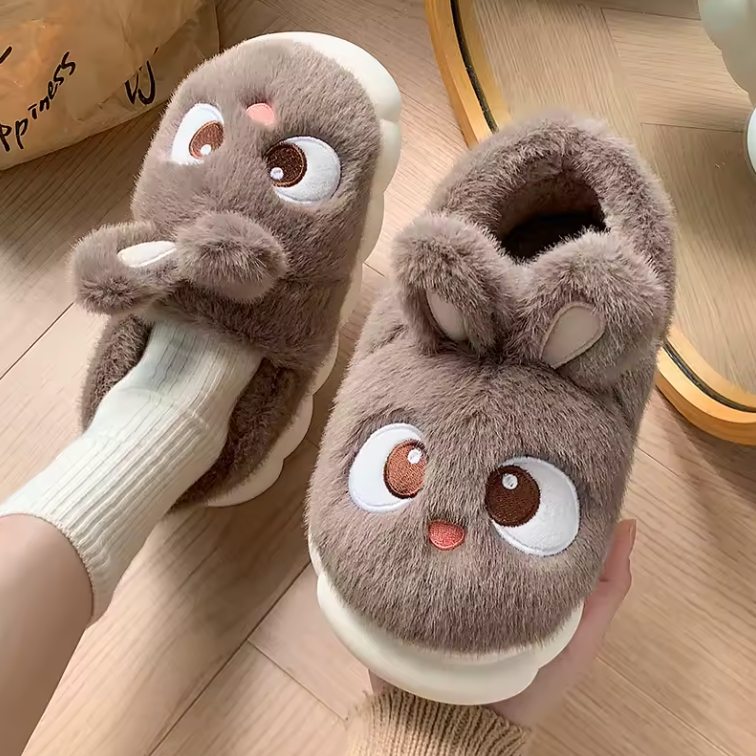 Floppers™ Bunny Slippers – Soft, Cute & Extra Cozy
