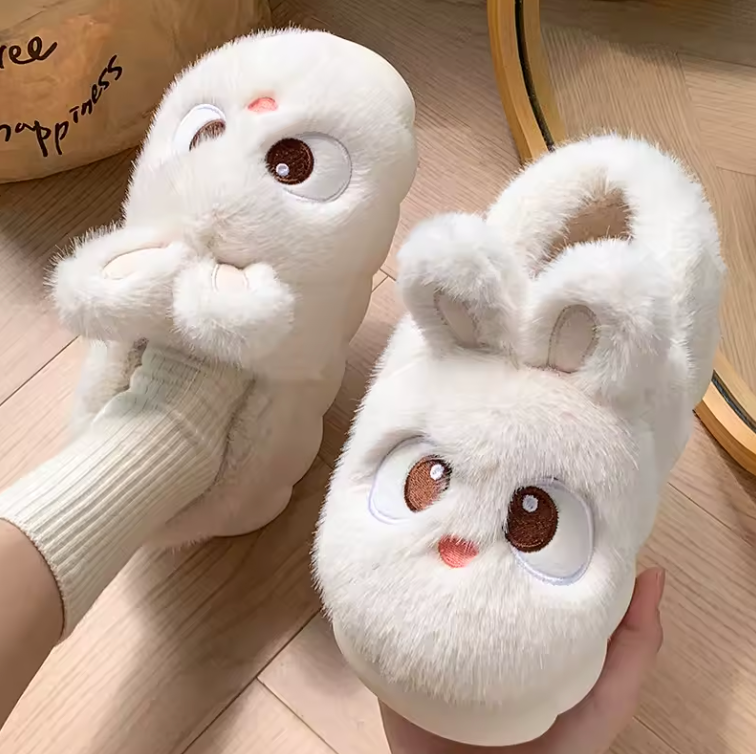 Floppers™ Bunny Slippers – Soft, Cute & Extra Cozy